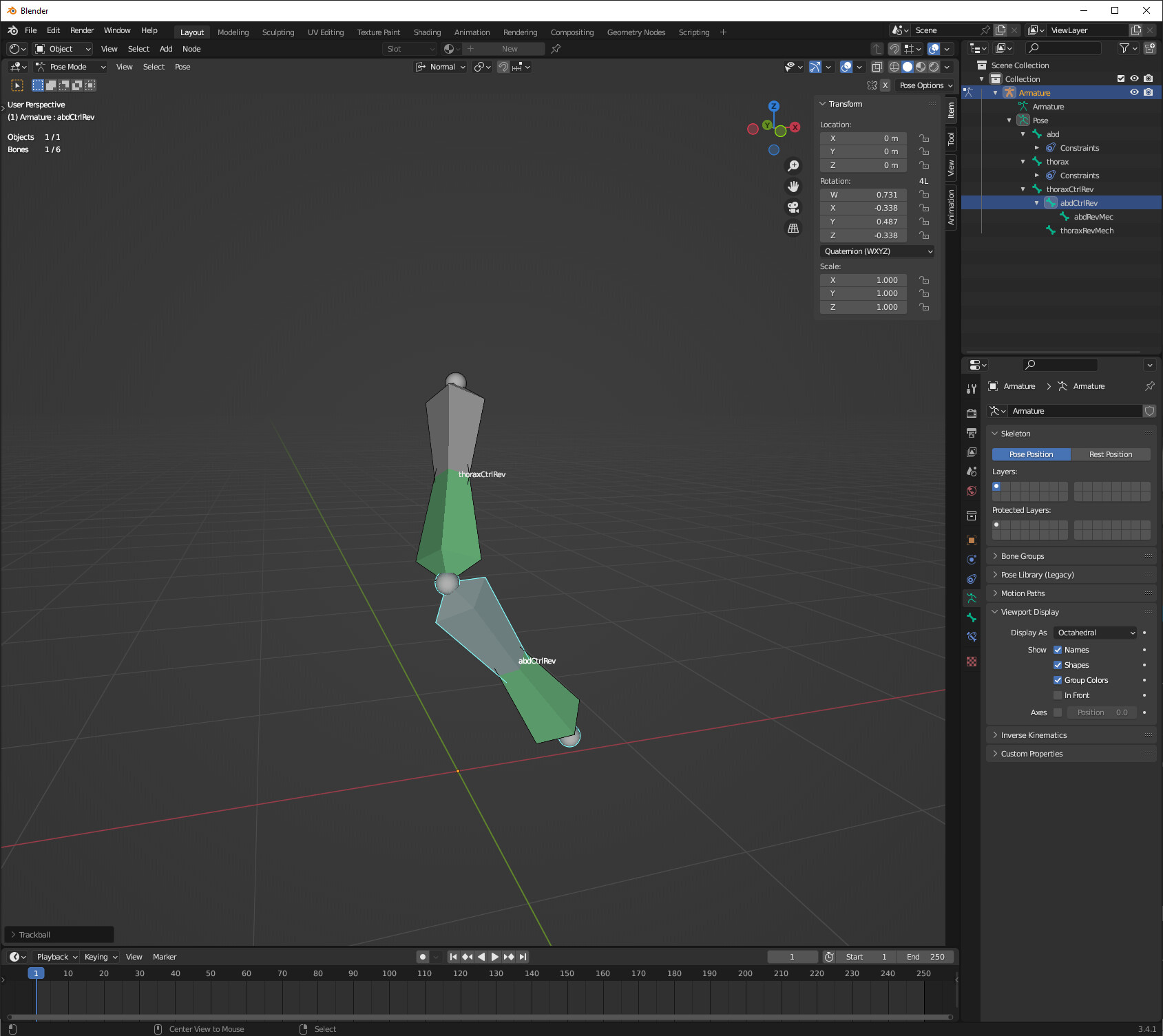 Spine Rig Animations Example Reverse Spine - Animation and Rigging - Blender Artists Community