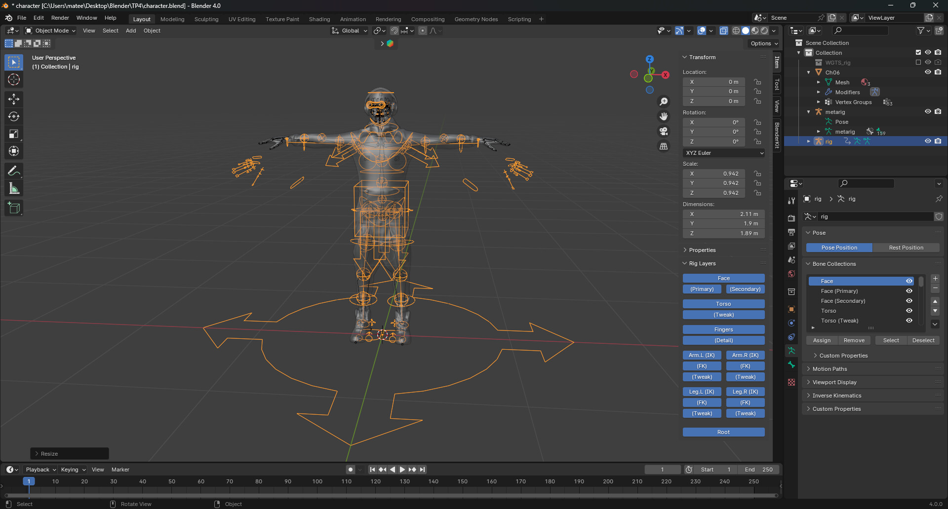 Smart Rigs Blender Generating a rig with meta-rig problem - Animation and Rigging ...