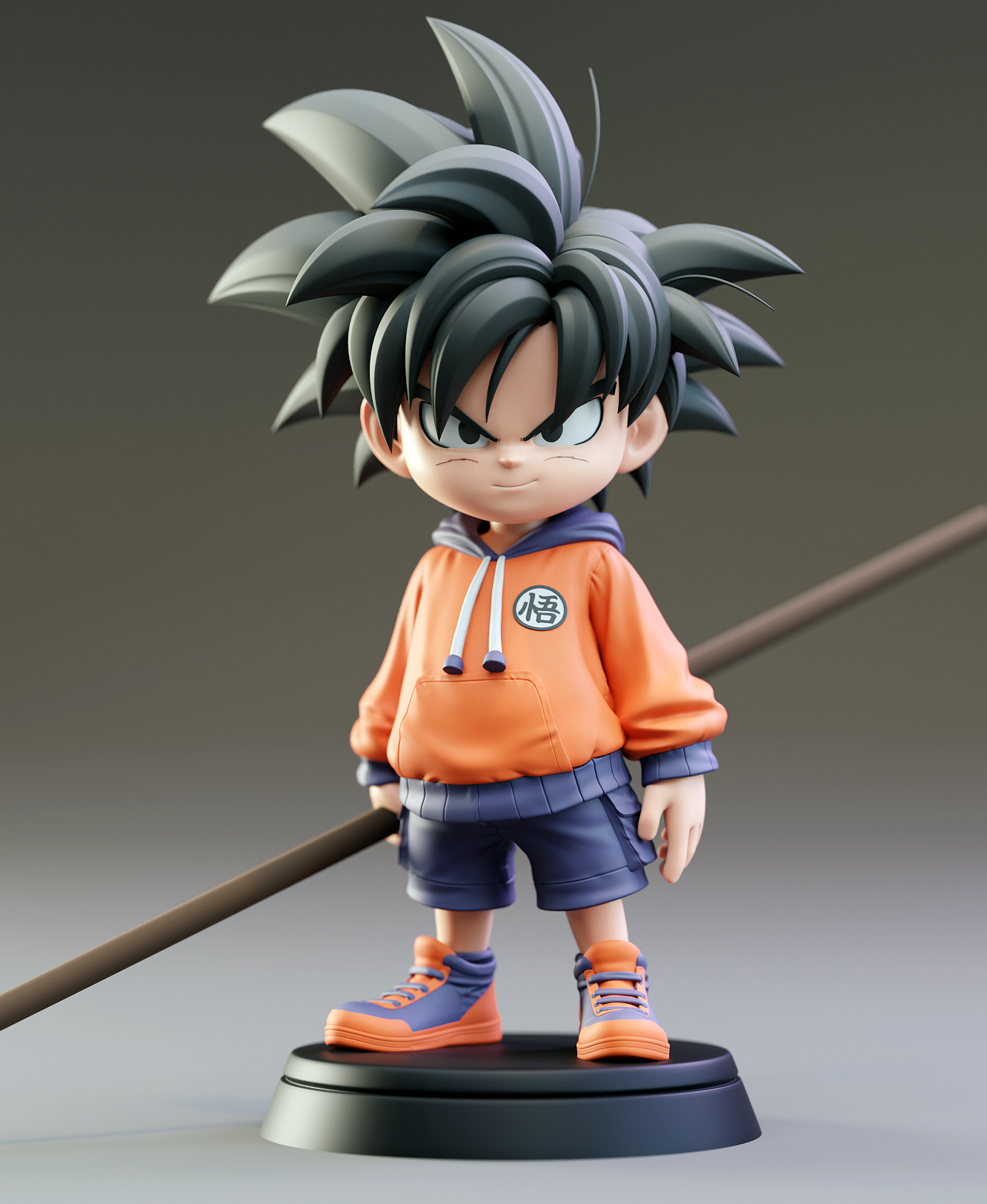 Son Goku Kid Urban Style - Finished Projects - Blender Artists 