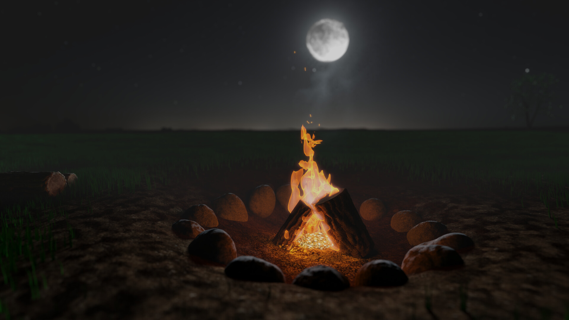 A Campfire I Made in Blender - Works in Progress - Blender Artists Community