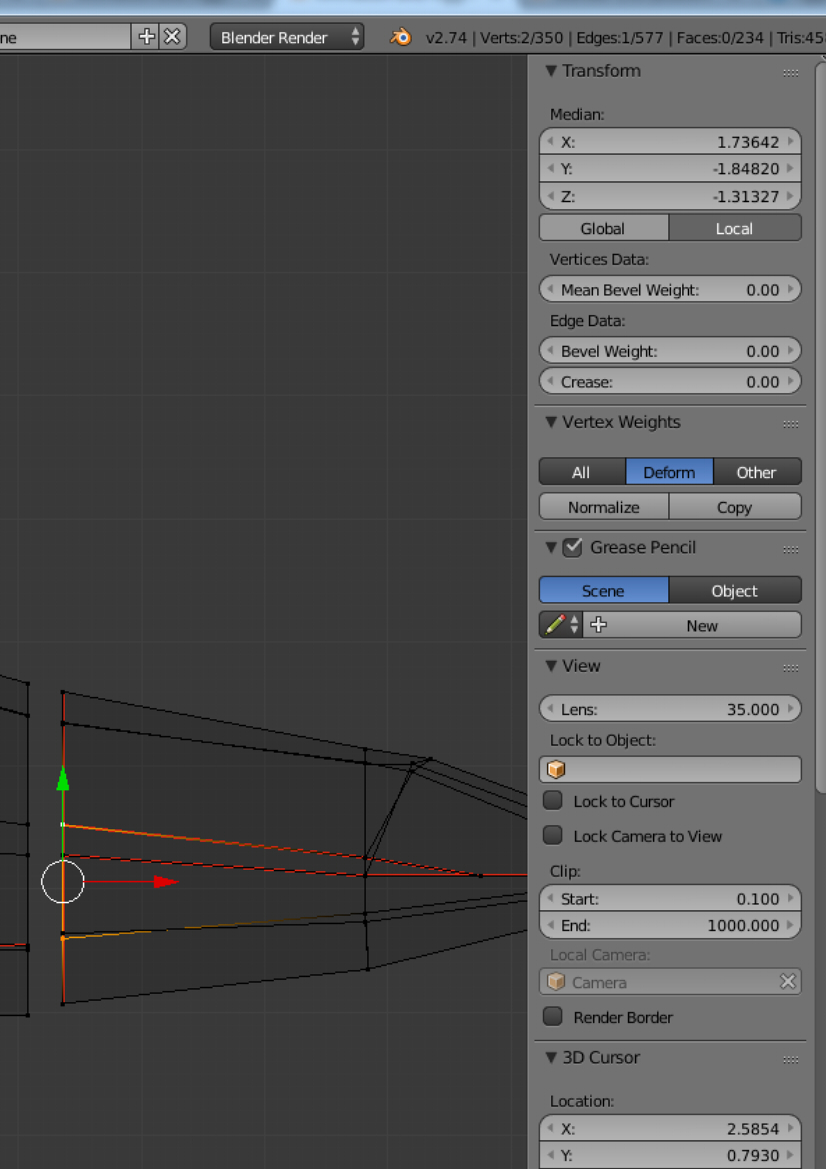 Deform option in Vertex Weights Panel - Animation and Rigging - Blender ...