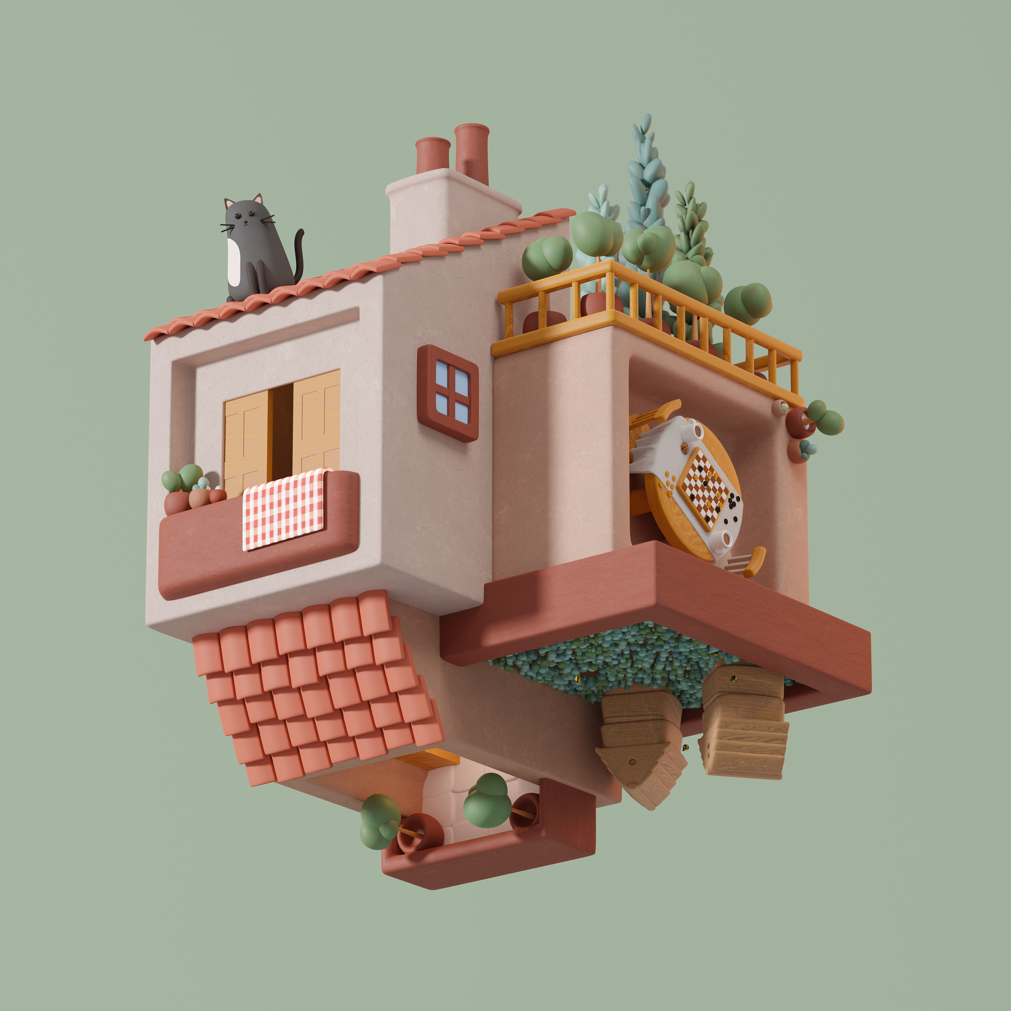 Hooman Spaces No.1 Finished! Wooop! - Finished Projects - Blender ...