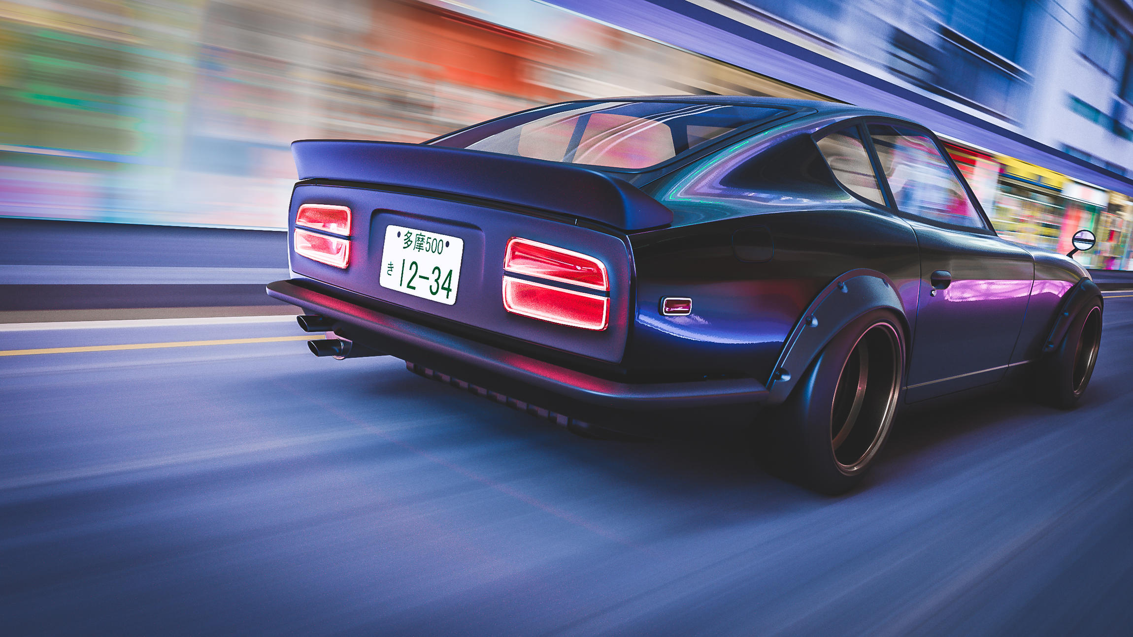 Nissan Datsun 240z Finished Projects Blender Artists