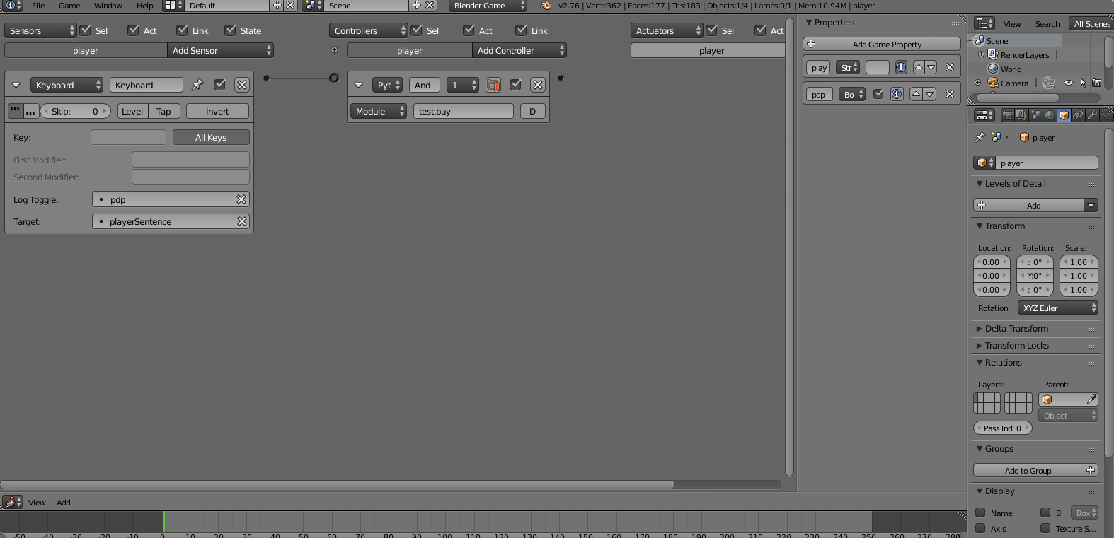 python bge text problem - Game Engine Support and Discussion - Blender ...