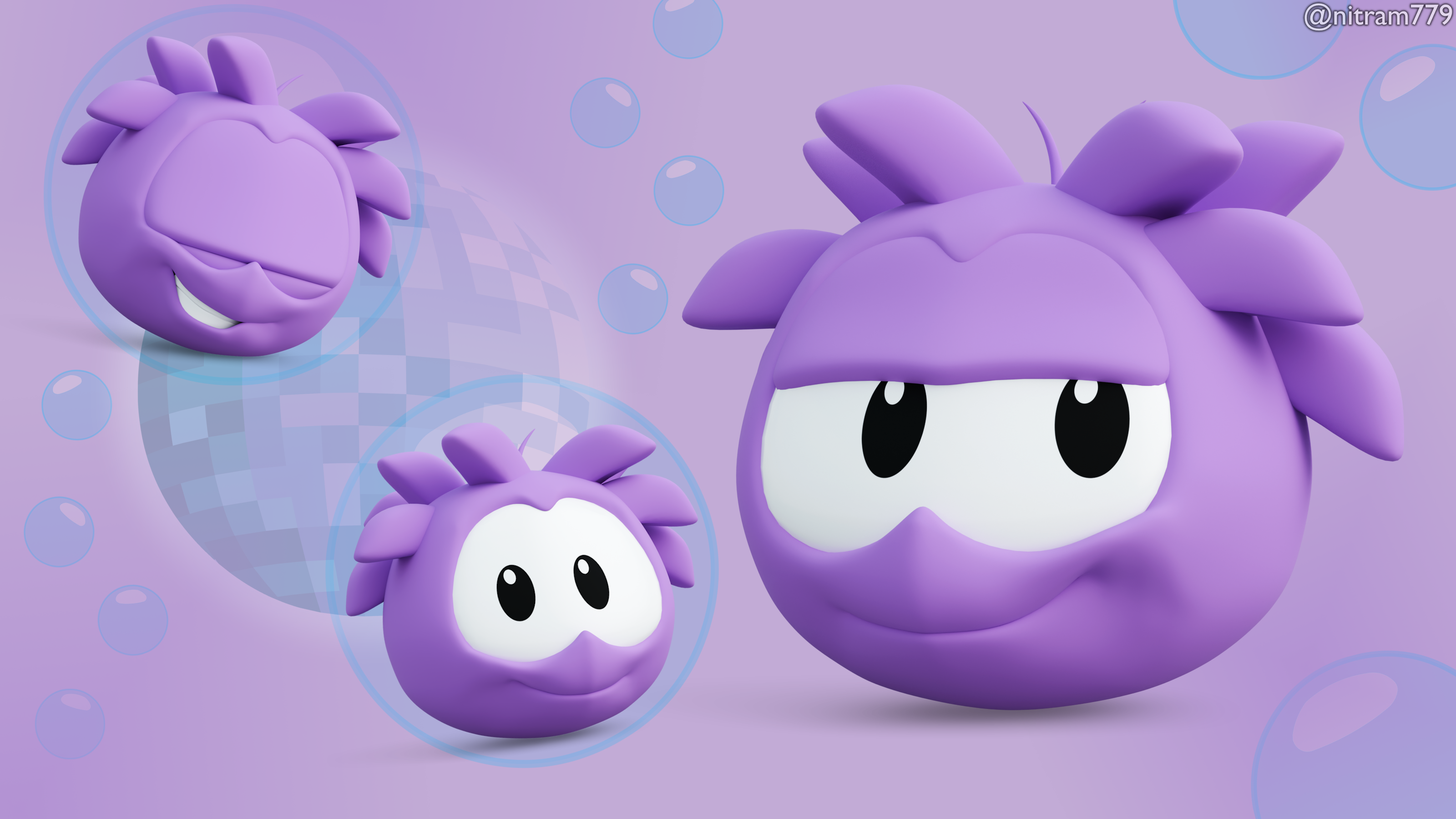 Some puffles that i uploaded here for no reason - Finished Projects ...