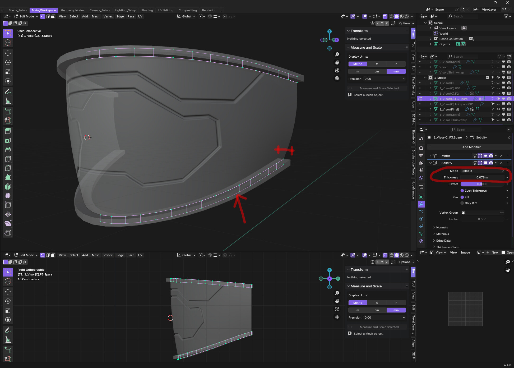 The setting of Solidify modifier - Modeling - Blender Artists Community