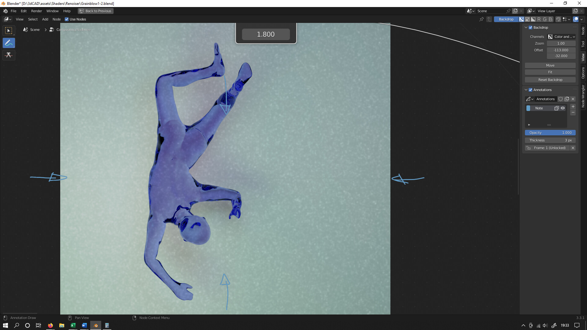 How to avoid the transform node to crop an infinite texture ...