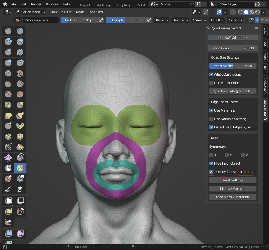 Quad Remesher Auto-retopologizer - #562 By Tolkfan - Released Scripts ...