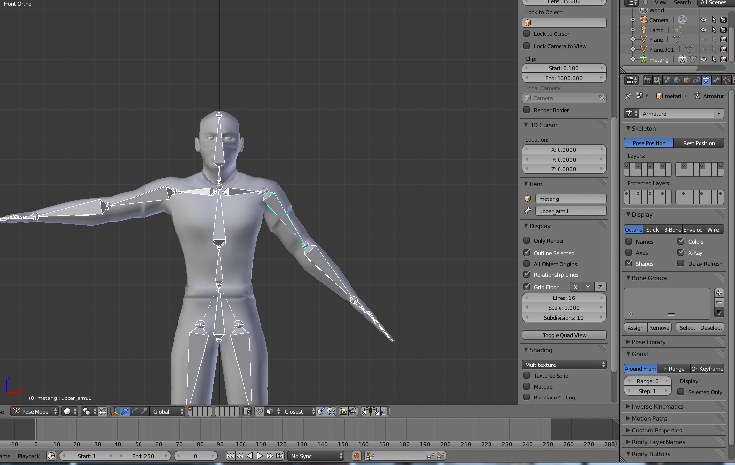 arm deformation - Animation and Rigging - Blender Artists Community