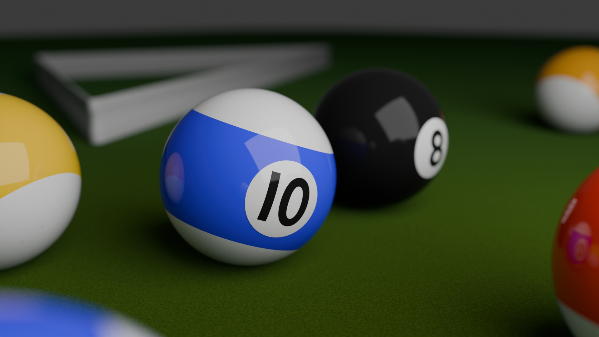 Billiard Balls - Blender Tests - Blender Artists Community