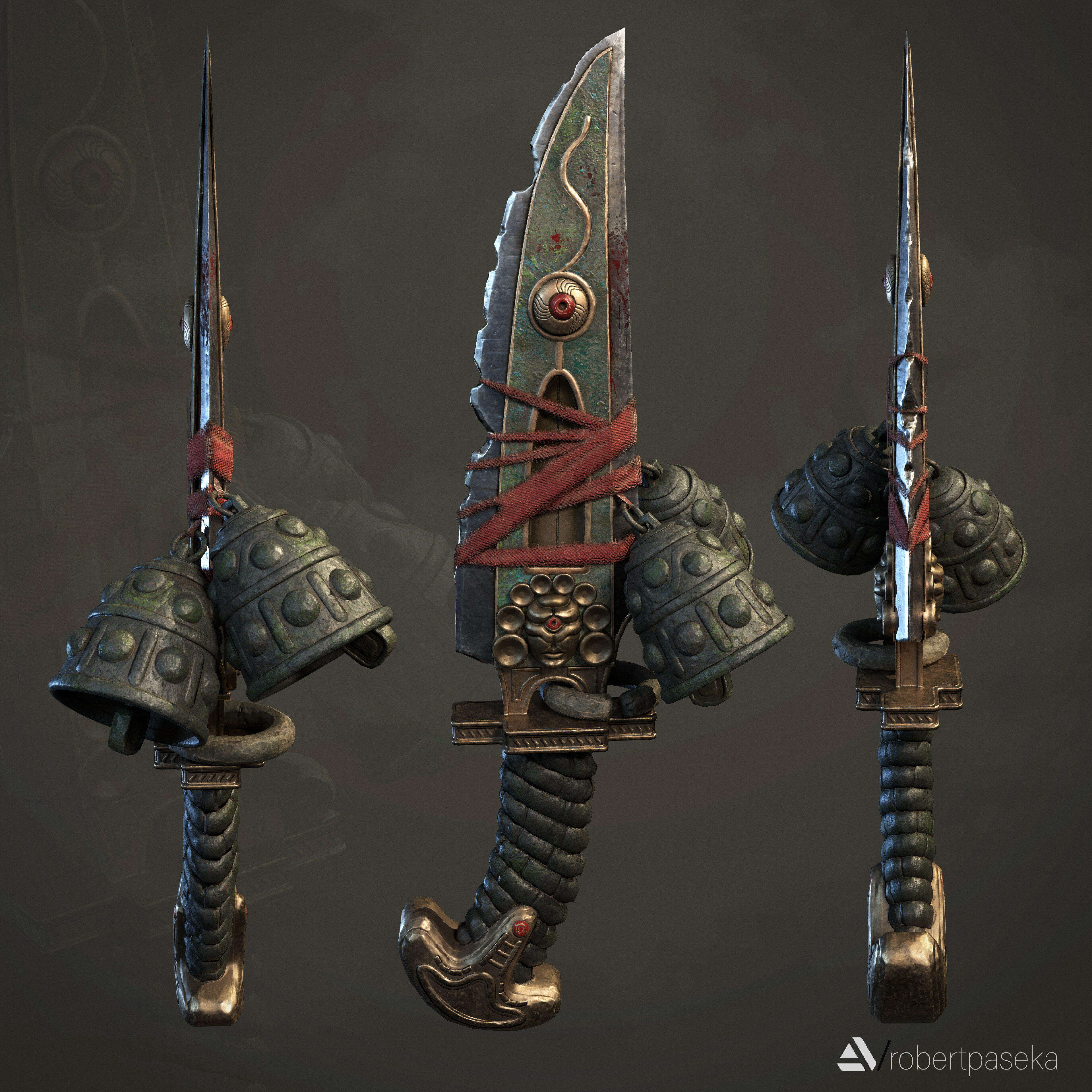 Ritual Dagger - Finished Projects - Blender Artists Community