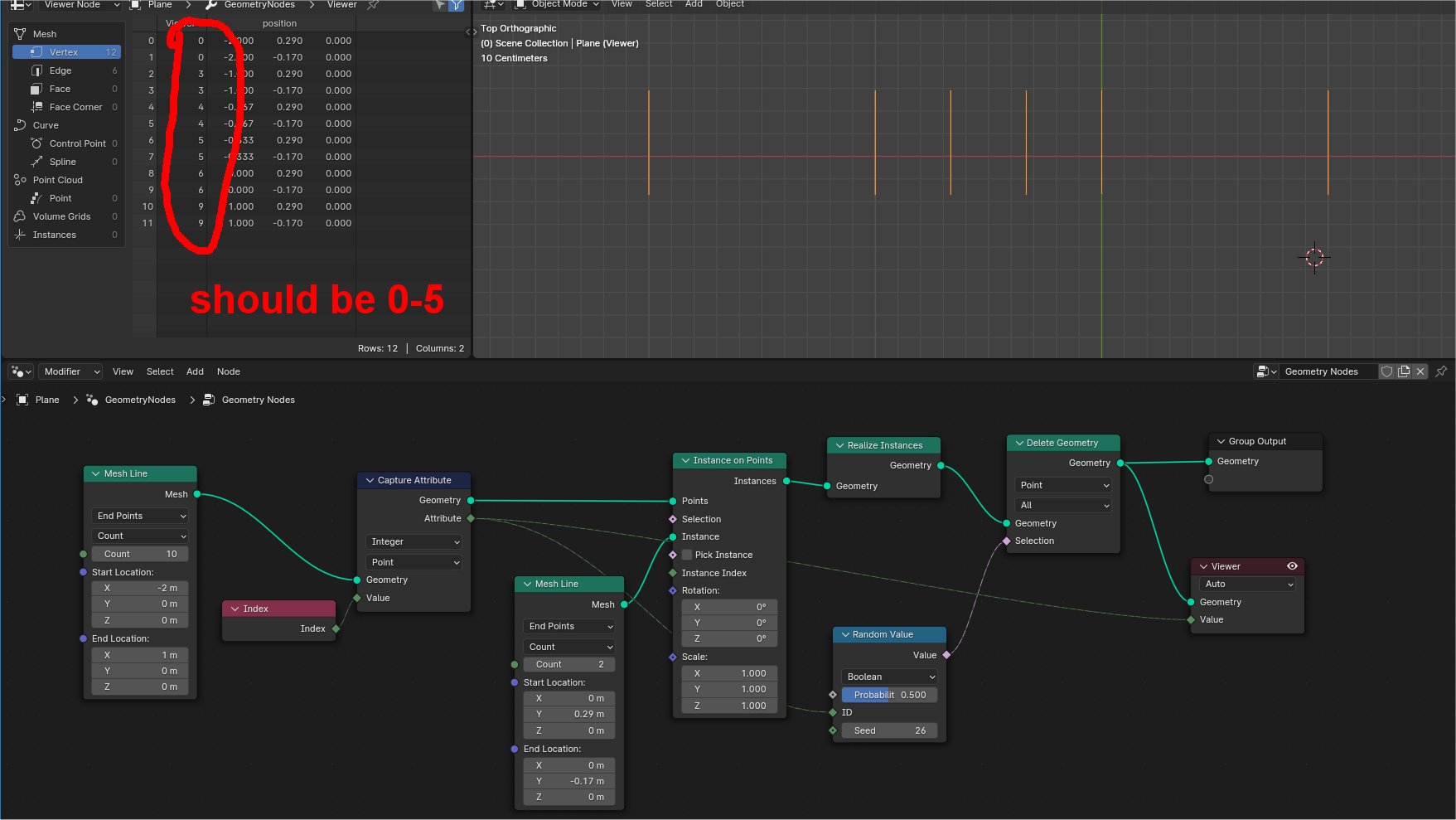 Blender Python Indices Retrieve indices after deleting some instances - Modeling - Blender ...