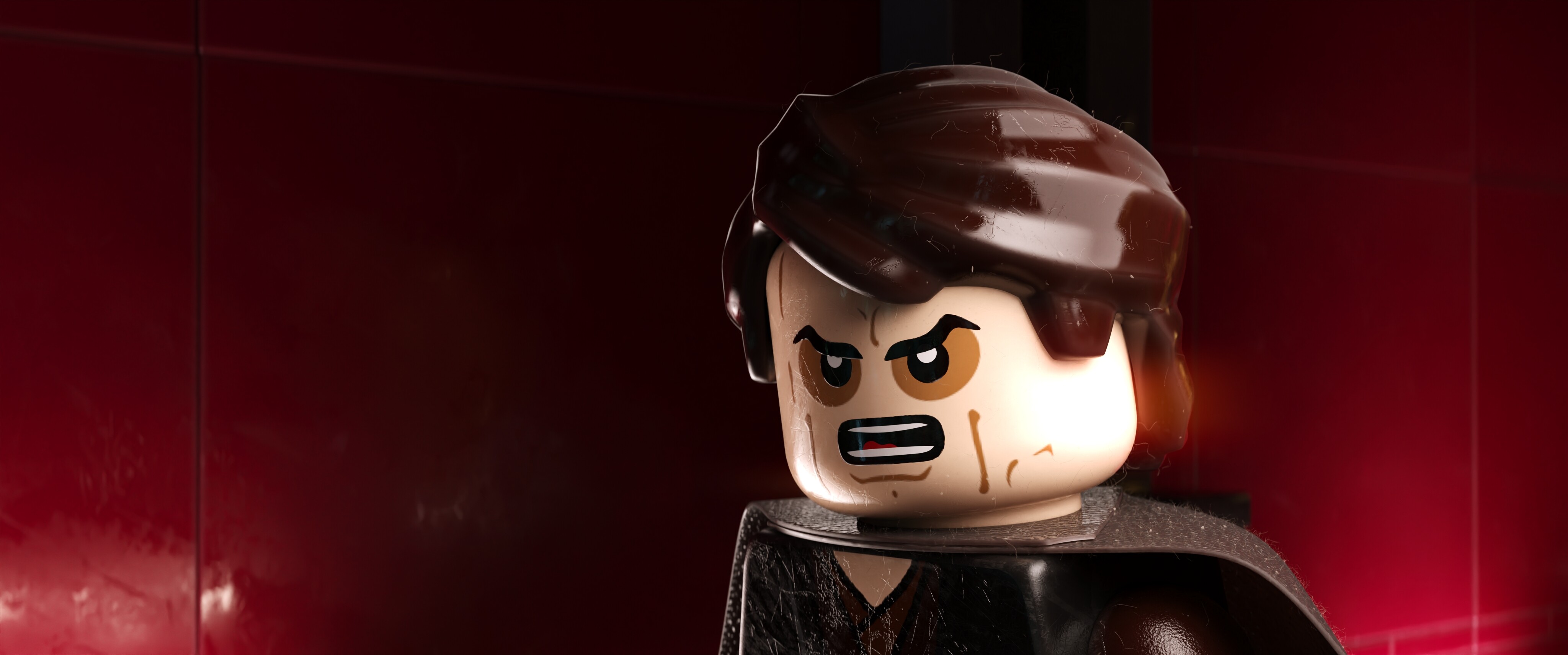 Anakin's becoming Darth Vader but in LEGO - Finished Projects - Blender ...