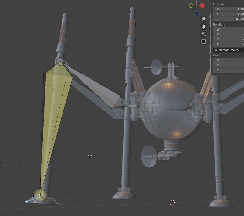 Spider Rig Controls Rigging of spider droid - Animation and Rigging - Blender Artists Community