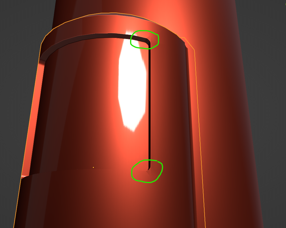 Shading error on beveled corners - Modeling - Blender Artists Community
