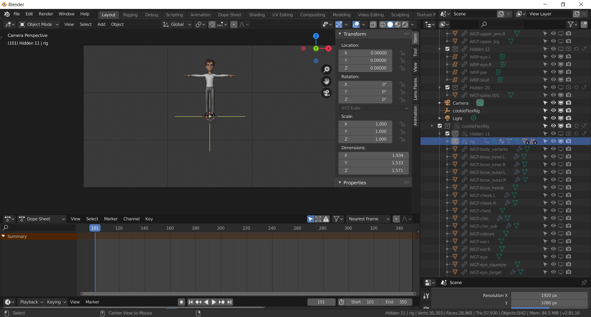 How do I link in this Rigify-based rig (CG Cookie FlexRig) in Blender 2 ...