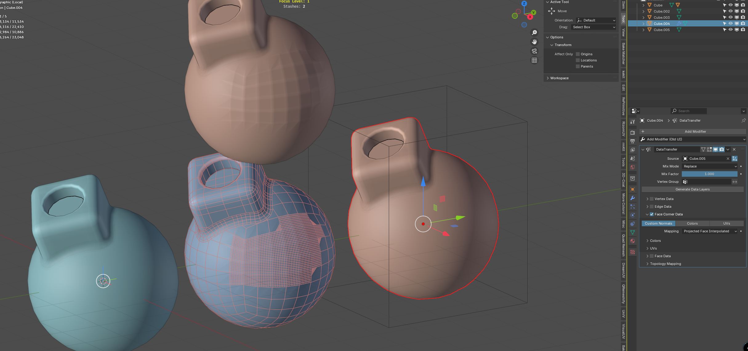 Subdivide part of the mesh - Modeling - Blender Artists Community