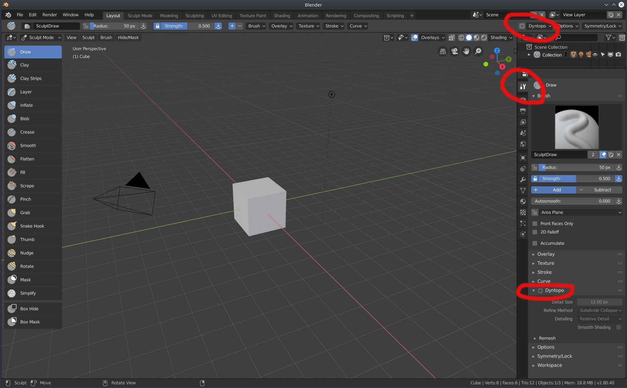 Dynatopo not there in blender 2.80 alpha 2 - Modeling - Blender Artists ...