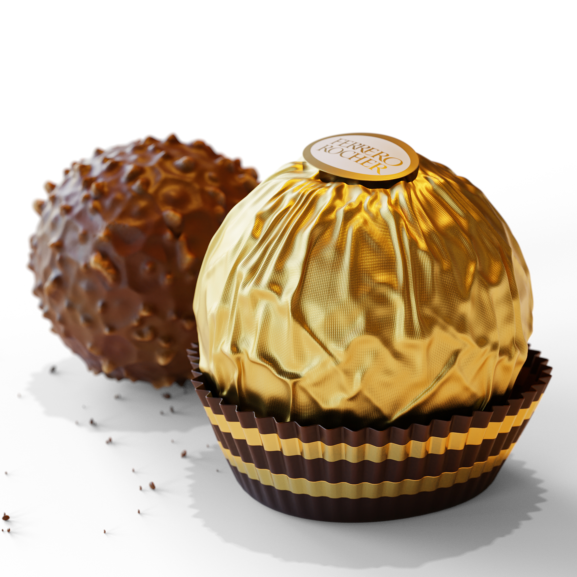 Ferrero Rocher chocolates - Finished Projects - Blender Artists Community