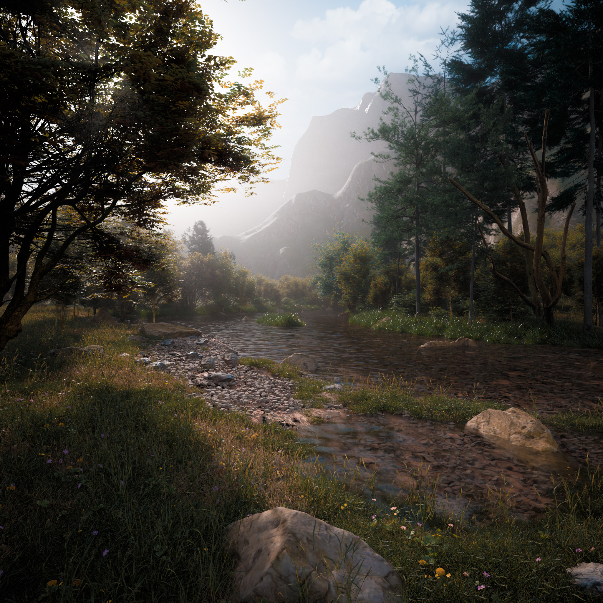 The Forest River - Finished Projects - Blender Artists Community