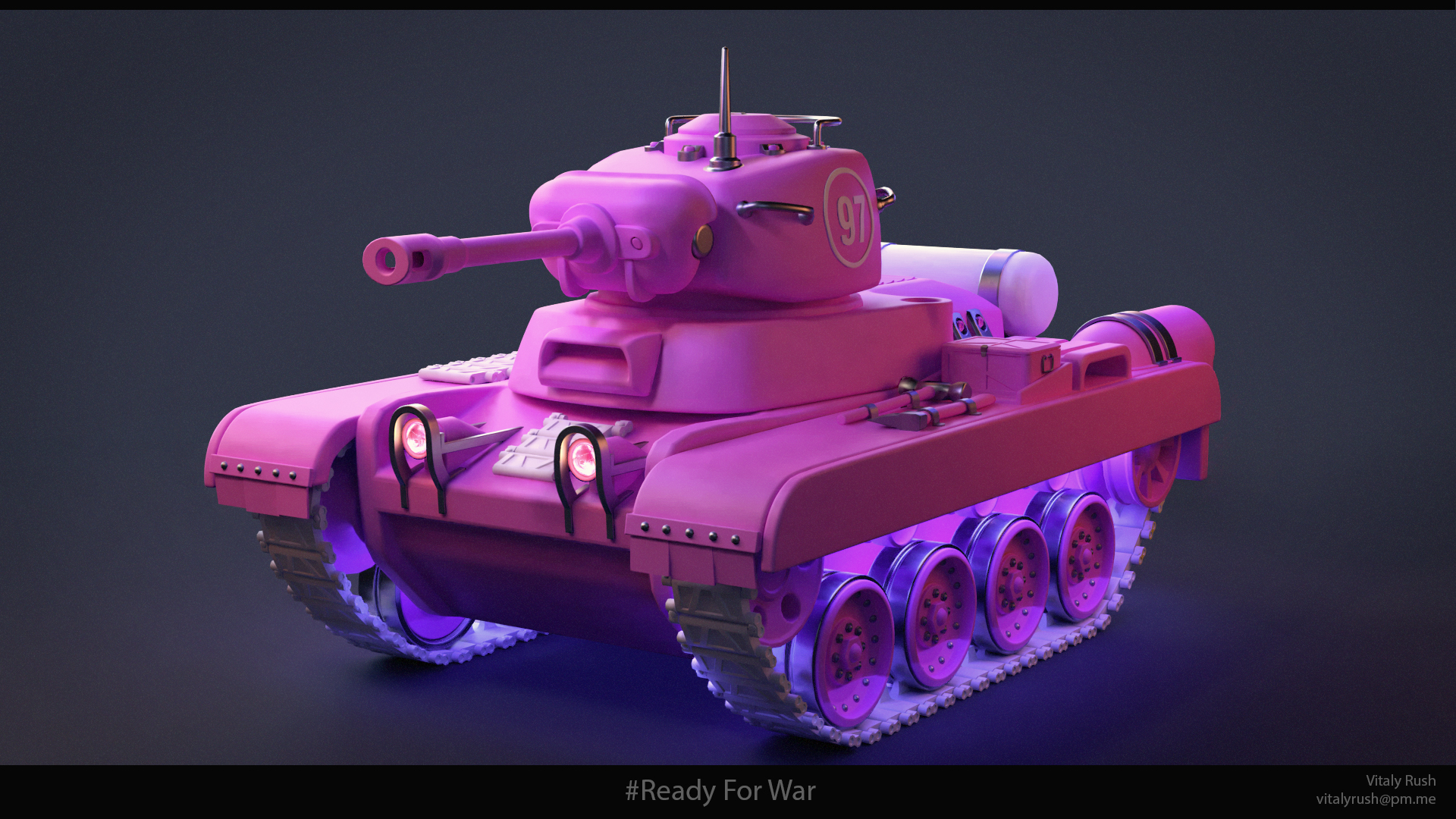 Pink-tank - Finished Projects - Blender Artists Community
