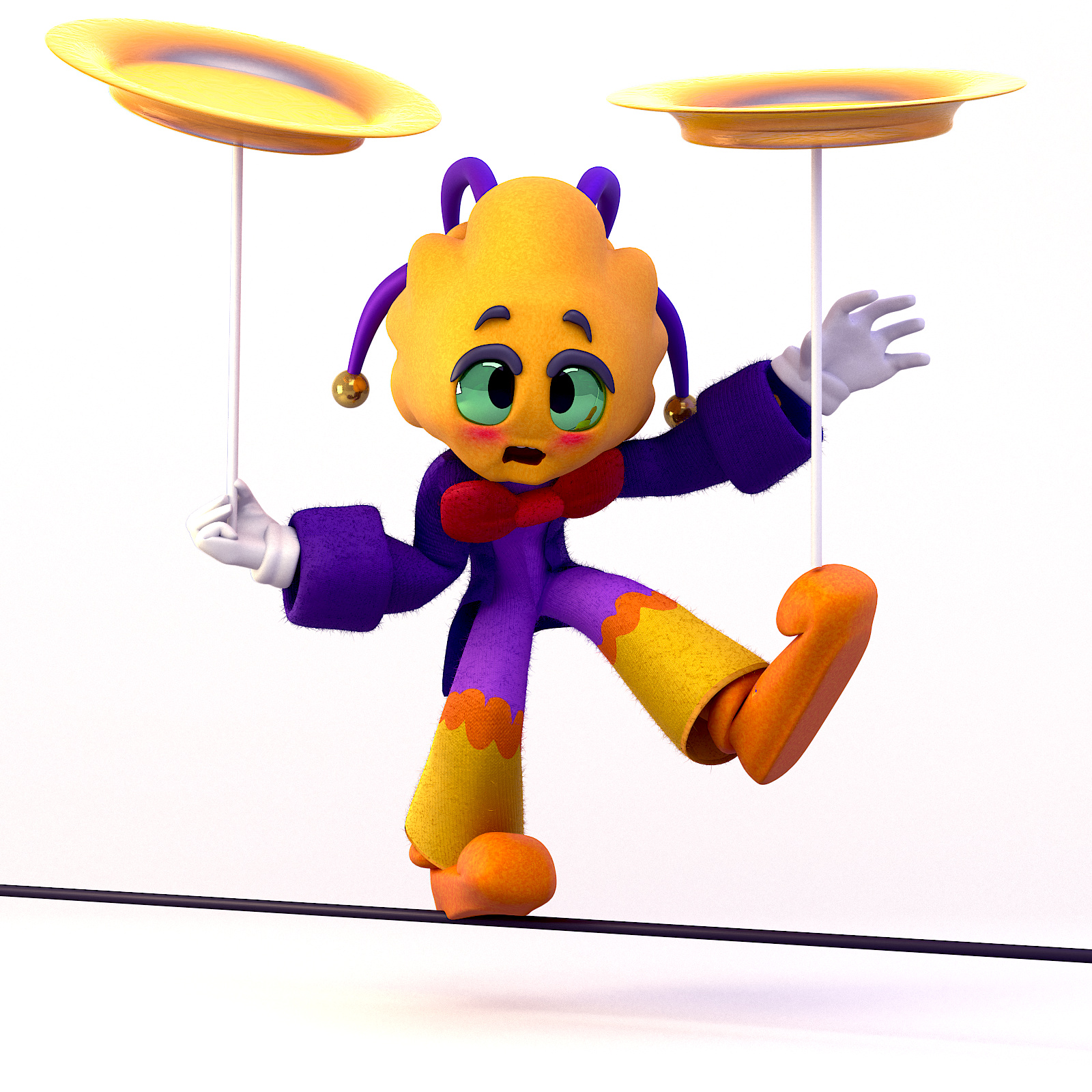 Bilo - the acrobat - Finished Projects - Blender Artists Community