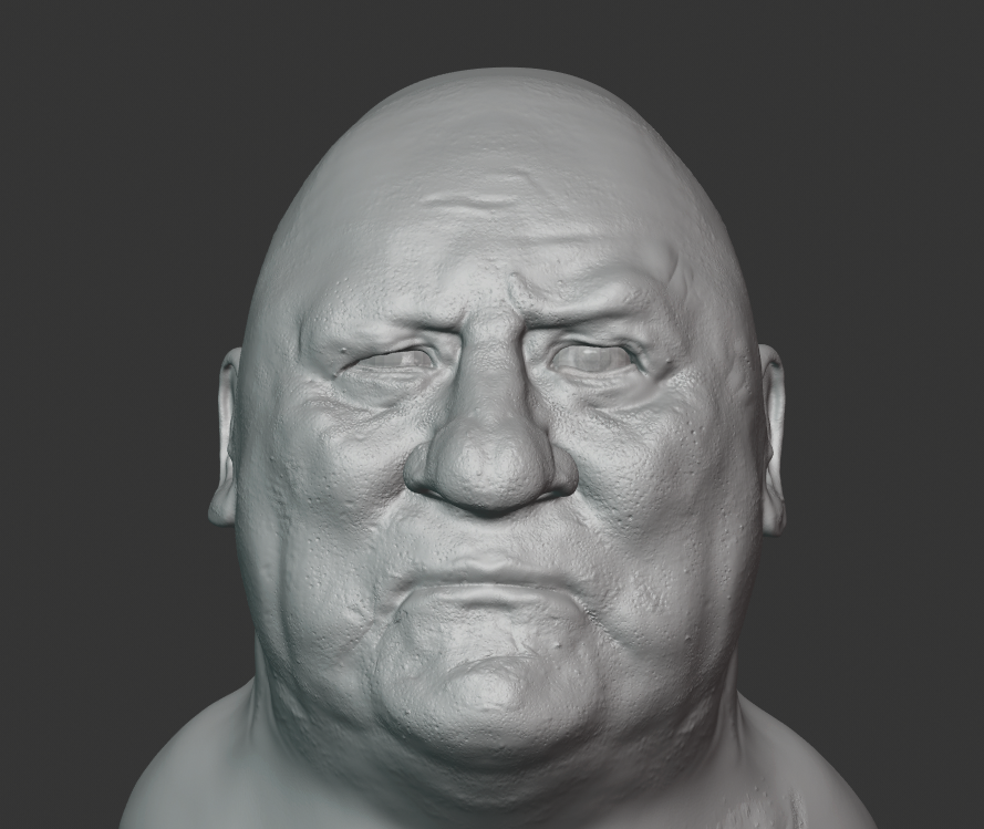 Portrait Render Sculpting - Finished Projects - Blender Artists Community