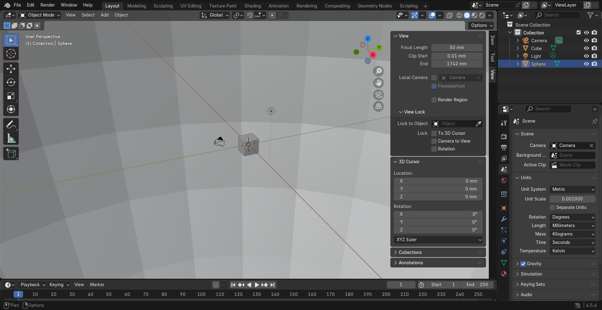 Mesh object looks broken and disappears when zooming in viewport - #7 ...