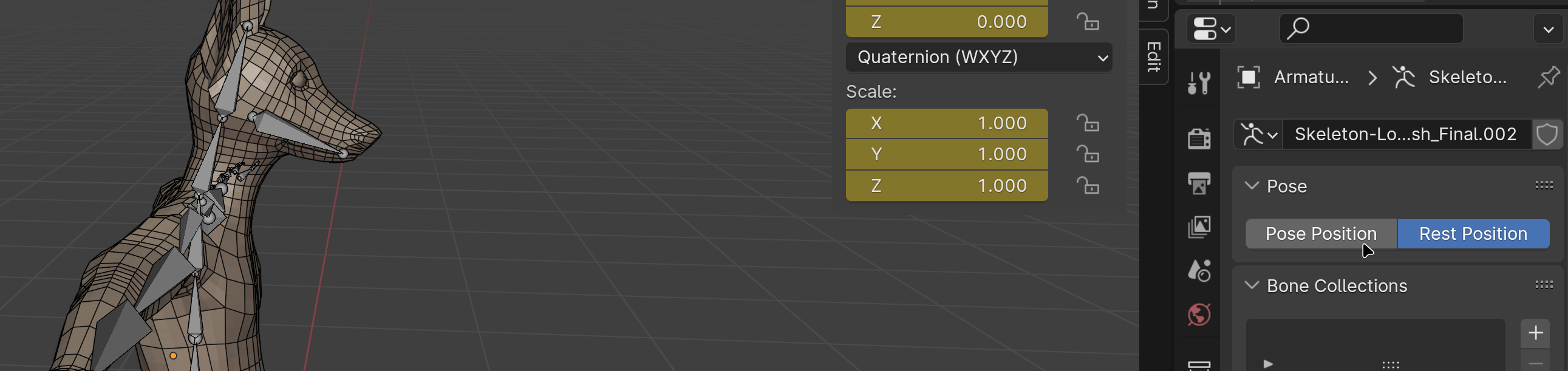 Help Needed: Mesh Stays in Old Rest Pose After Applying Pose as Rest ...