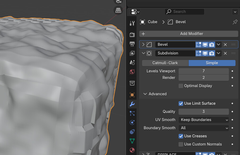 Blender 4.5 : subdivision surface modifier - Modeling - Blender Artists ...