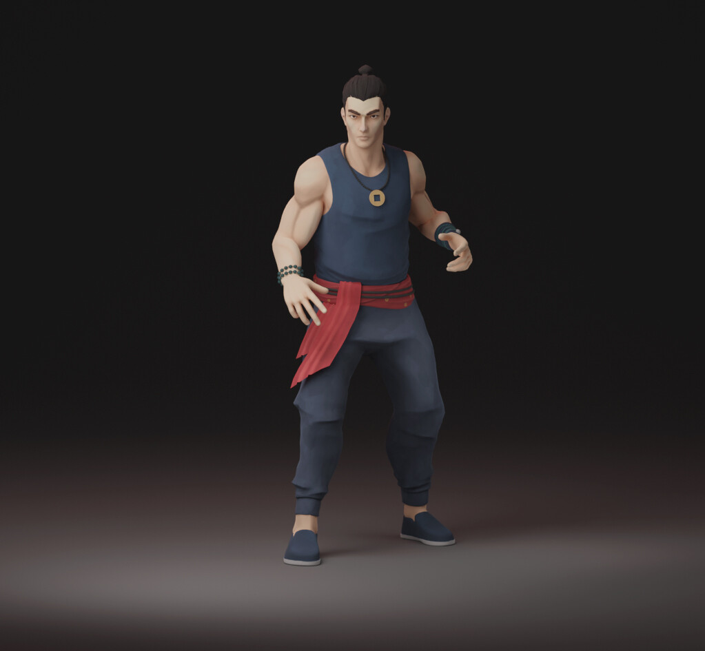 Sifu Main Character - Finished Projects - Blender Artists Community