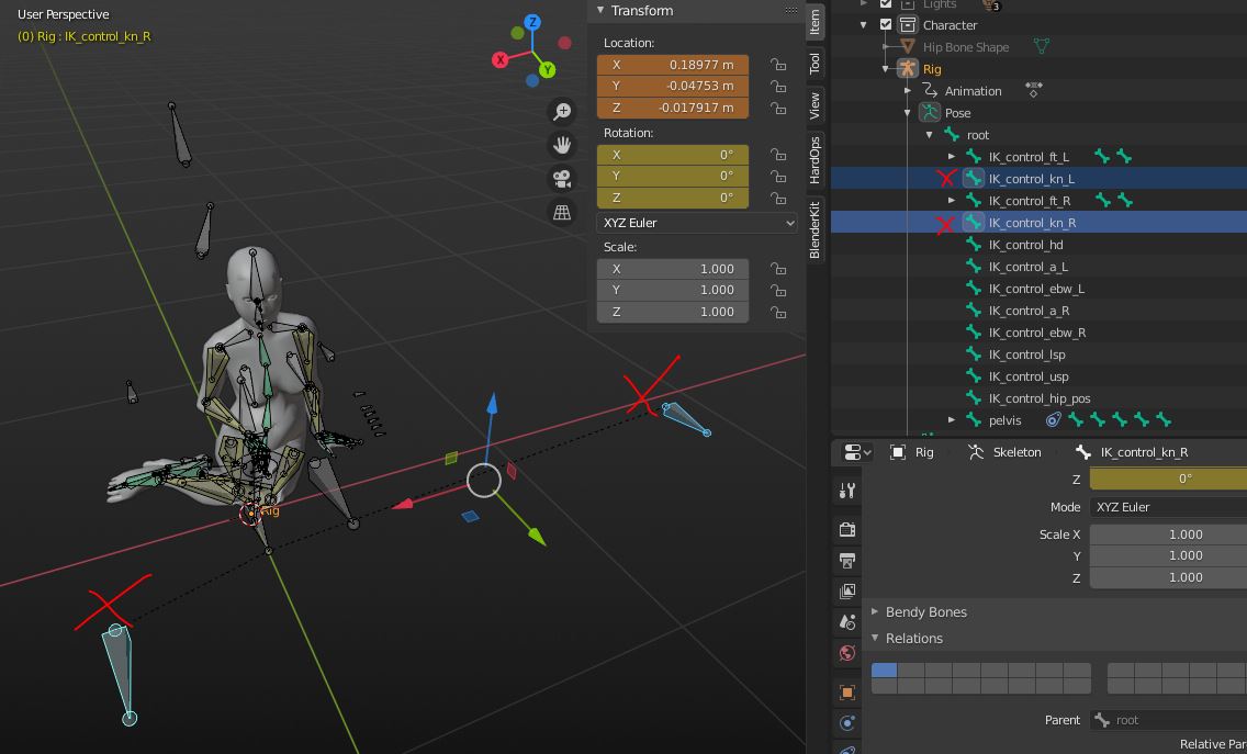 fjendtlighed hold Bangladesh IK rig behaving weirdly and I can't seem to fix it - Animation and Rigging  - Blender Artists Community