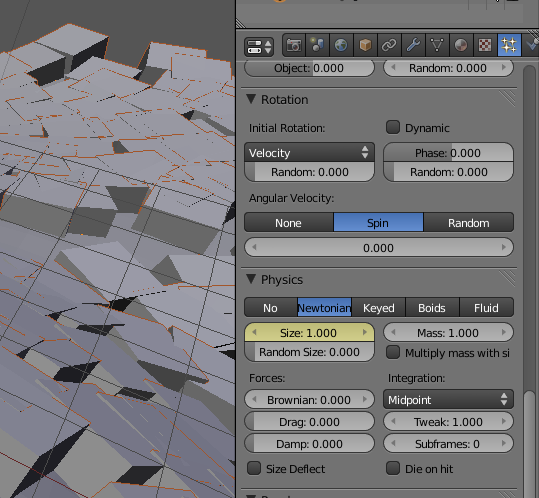 Blender 2.5a2 Particle Scale Problem - Compositing and Post Processing ...