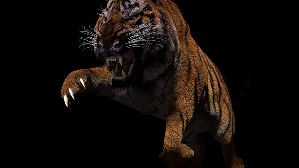 Siberian Tiger - Finished Projects Blender Artists Community