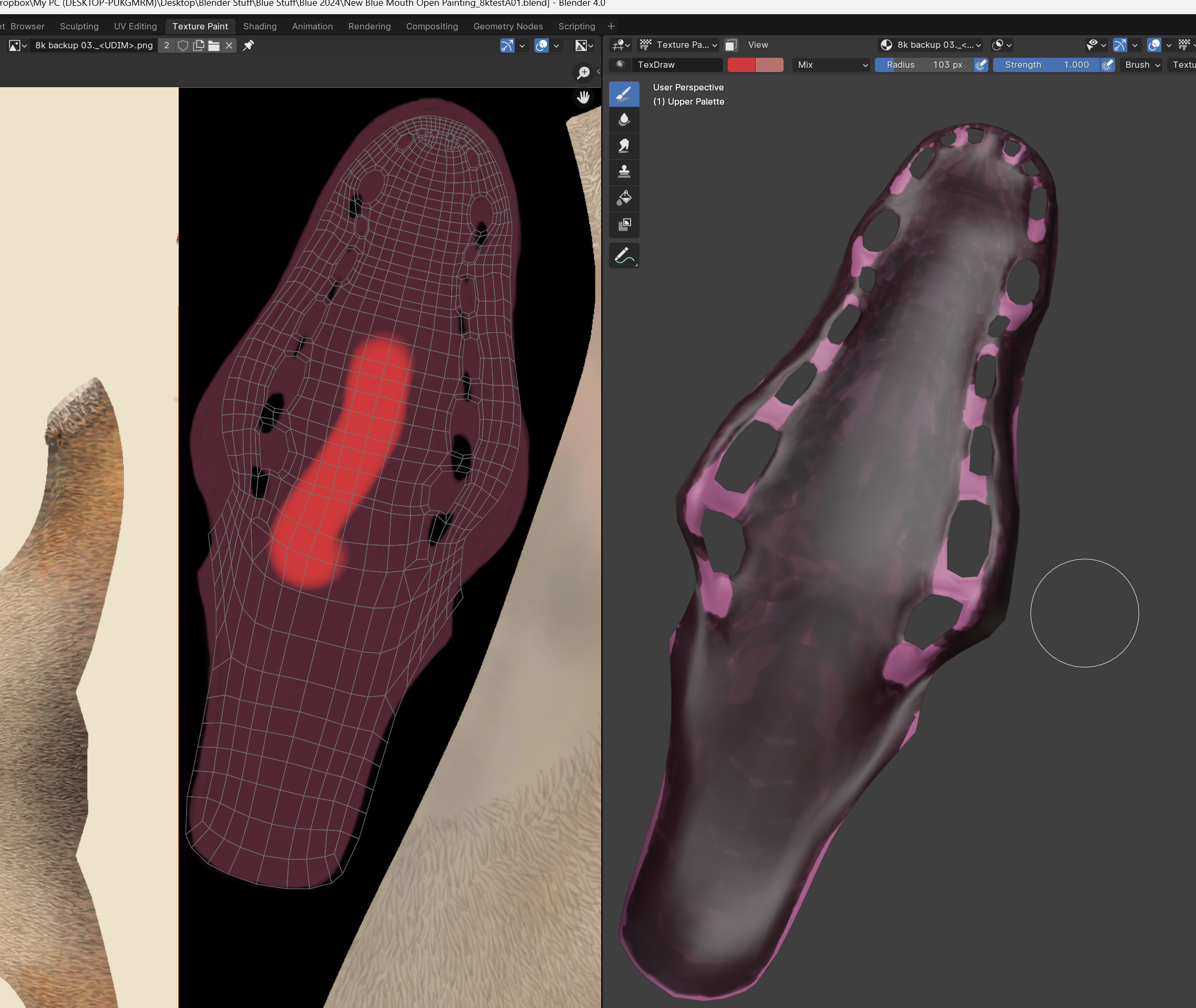 Solved! Texture Paint stopped syncing with Image Editor UV Image ...