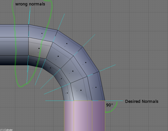 correct vertex normals for lowpoly mesh - Python Support - Blender ...