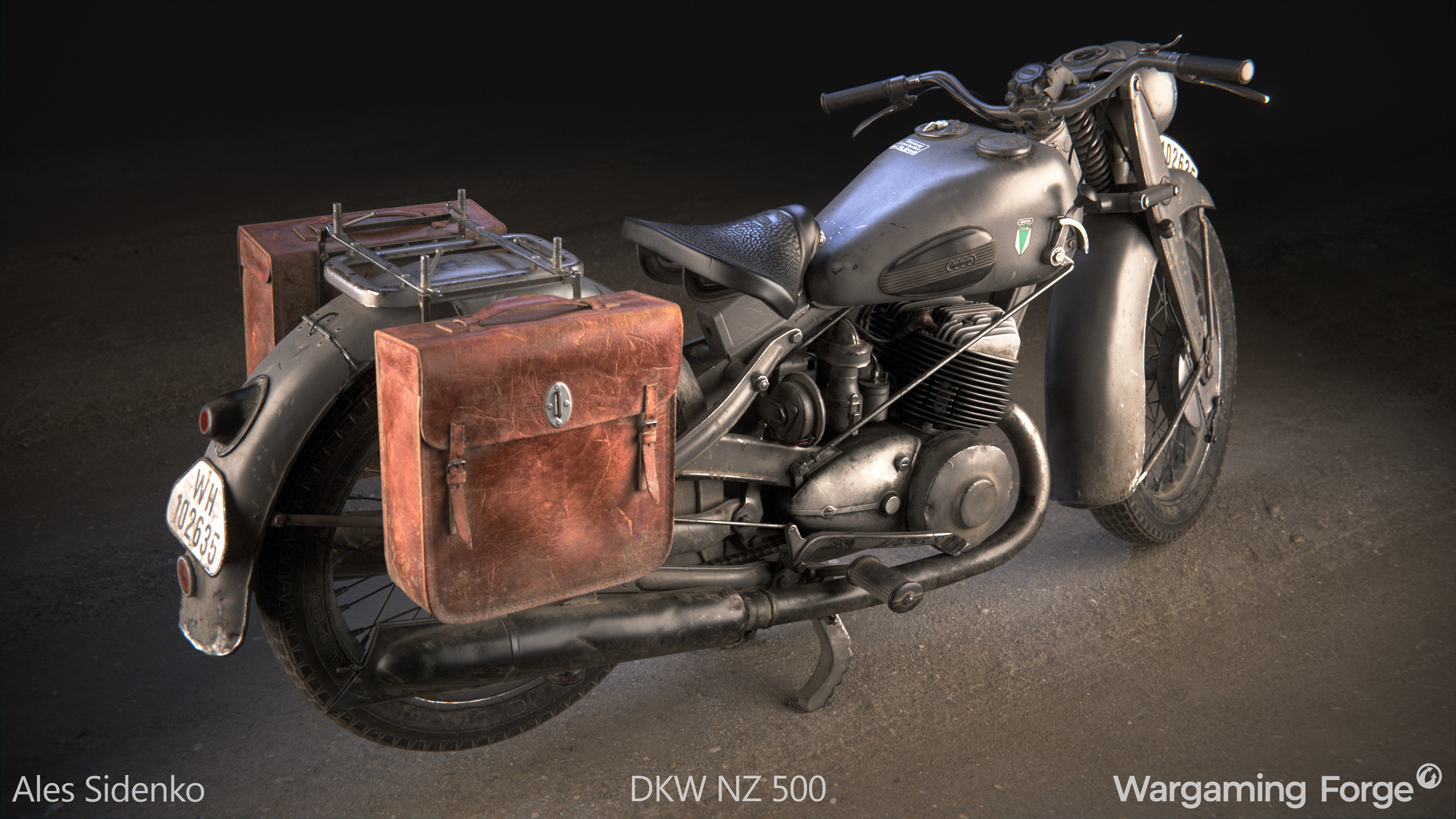 Dkw nz 500 - Finished Projects - Blender Artists Community