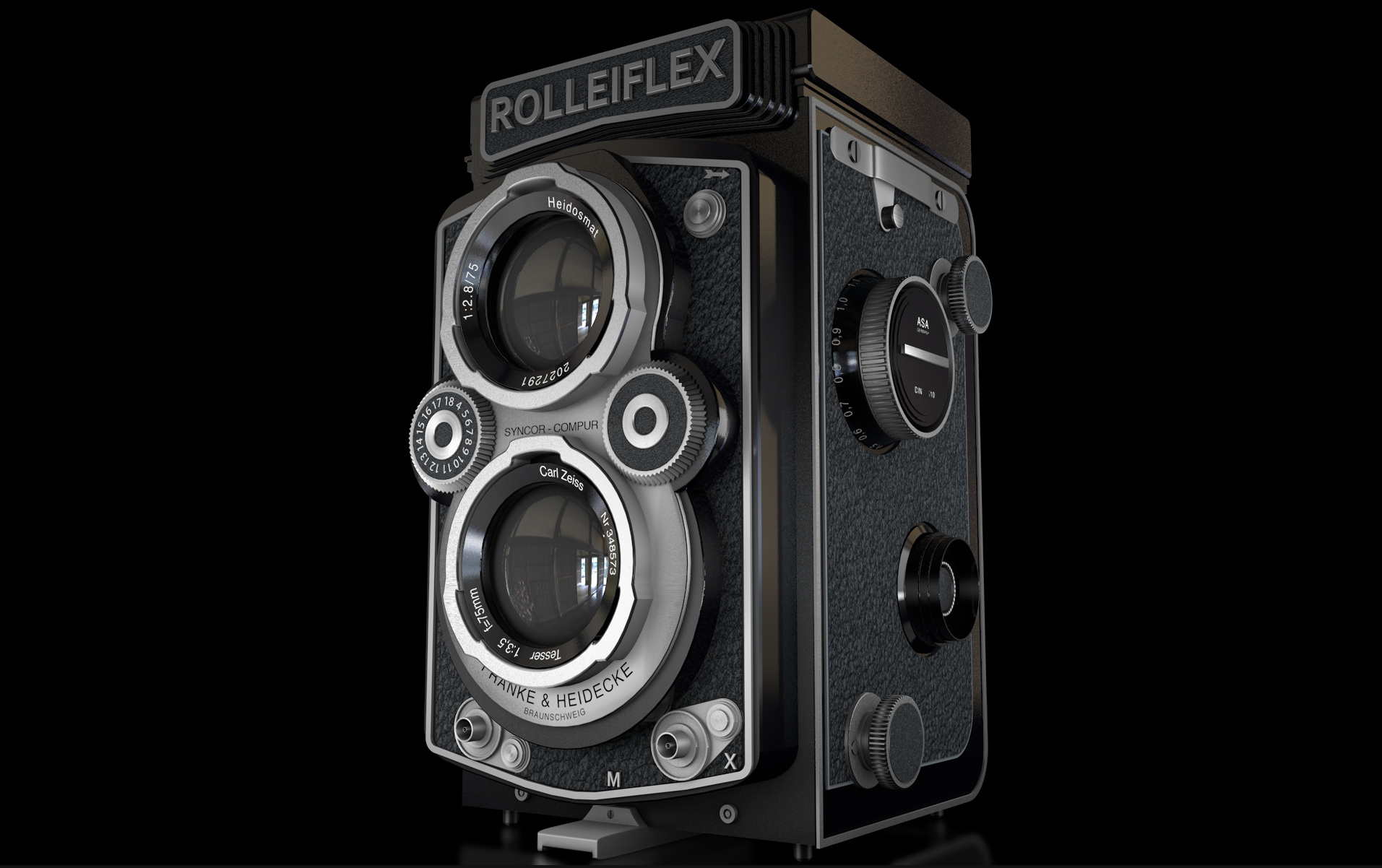 Rotoflex Camera Rollieflex Camera - Finished Projects - Blender Artists Community