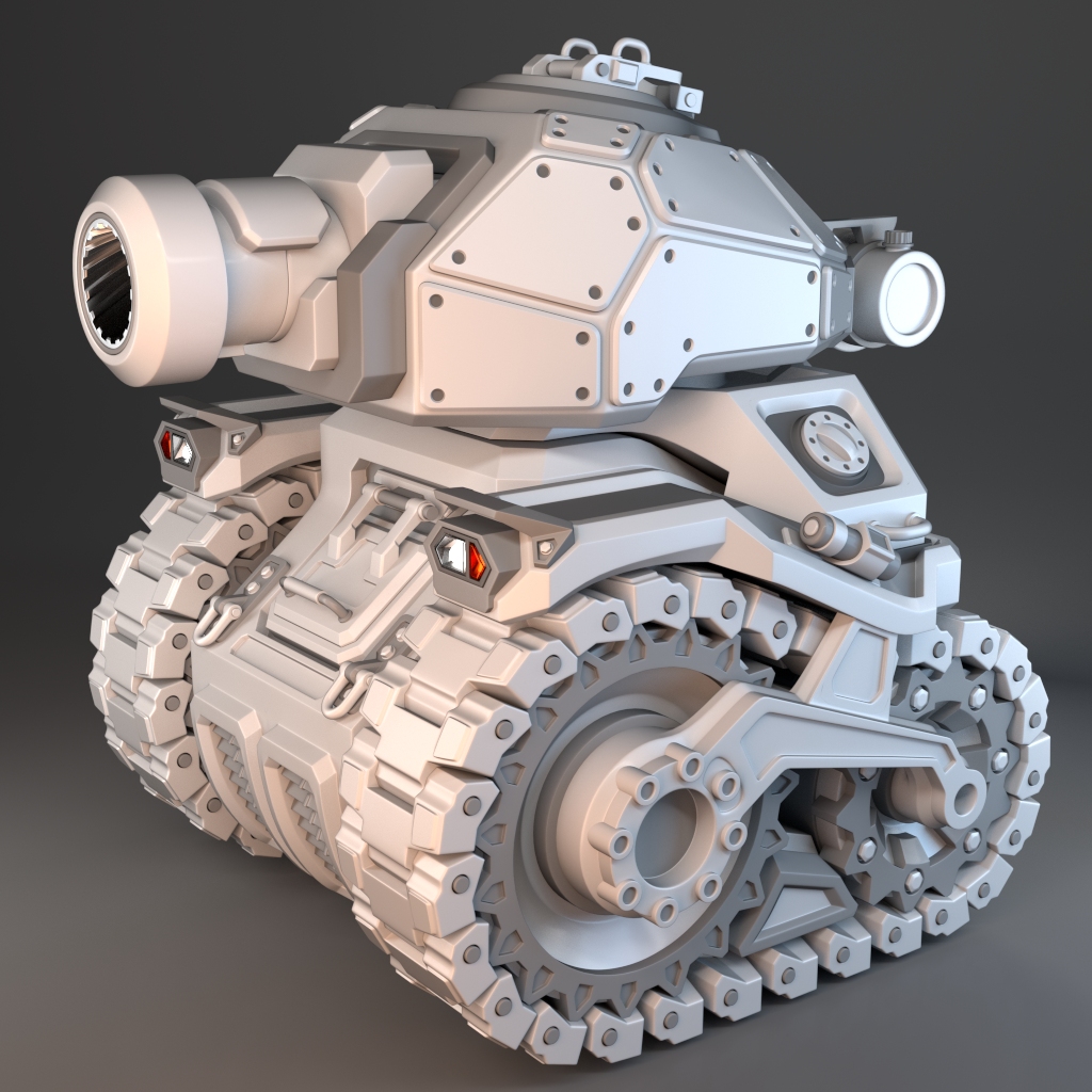 Chibi Tank - #20 by derGoldstein - Finished Projects - Blender Artists ...