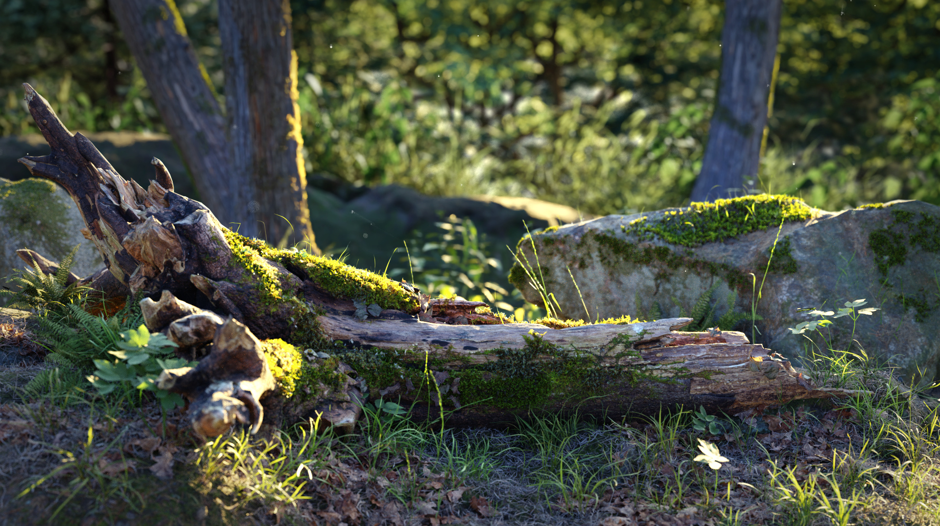 Moss Boss - Blender Tests - Blender Artists Community