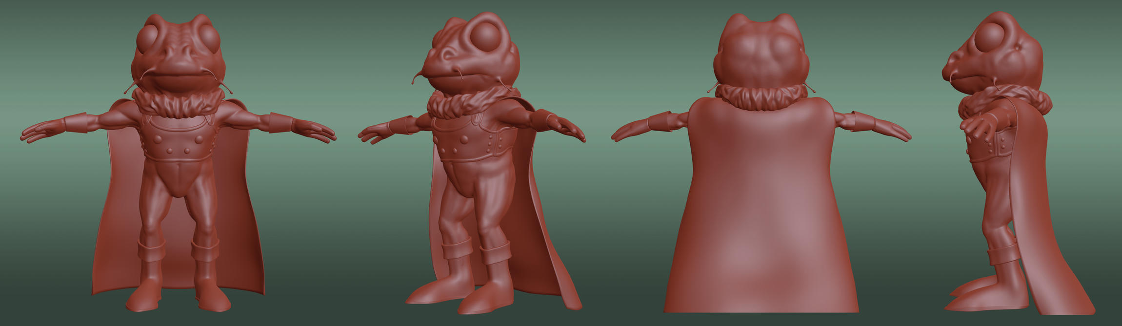 Frog - Chrono Trigger - Works in Progress - Blender Artists Community