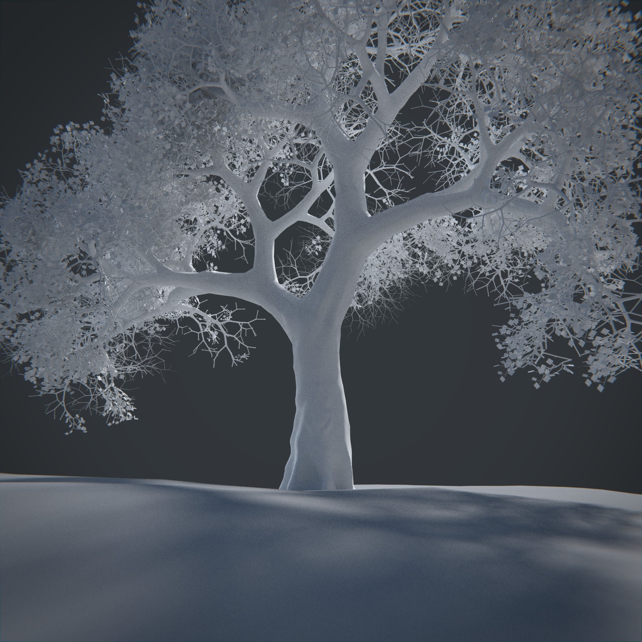 Tree with connected branches - Blender Tests - Blender Artists Community