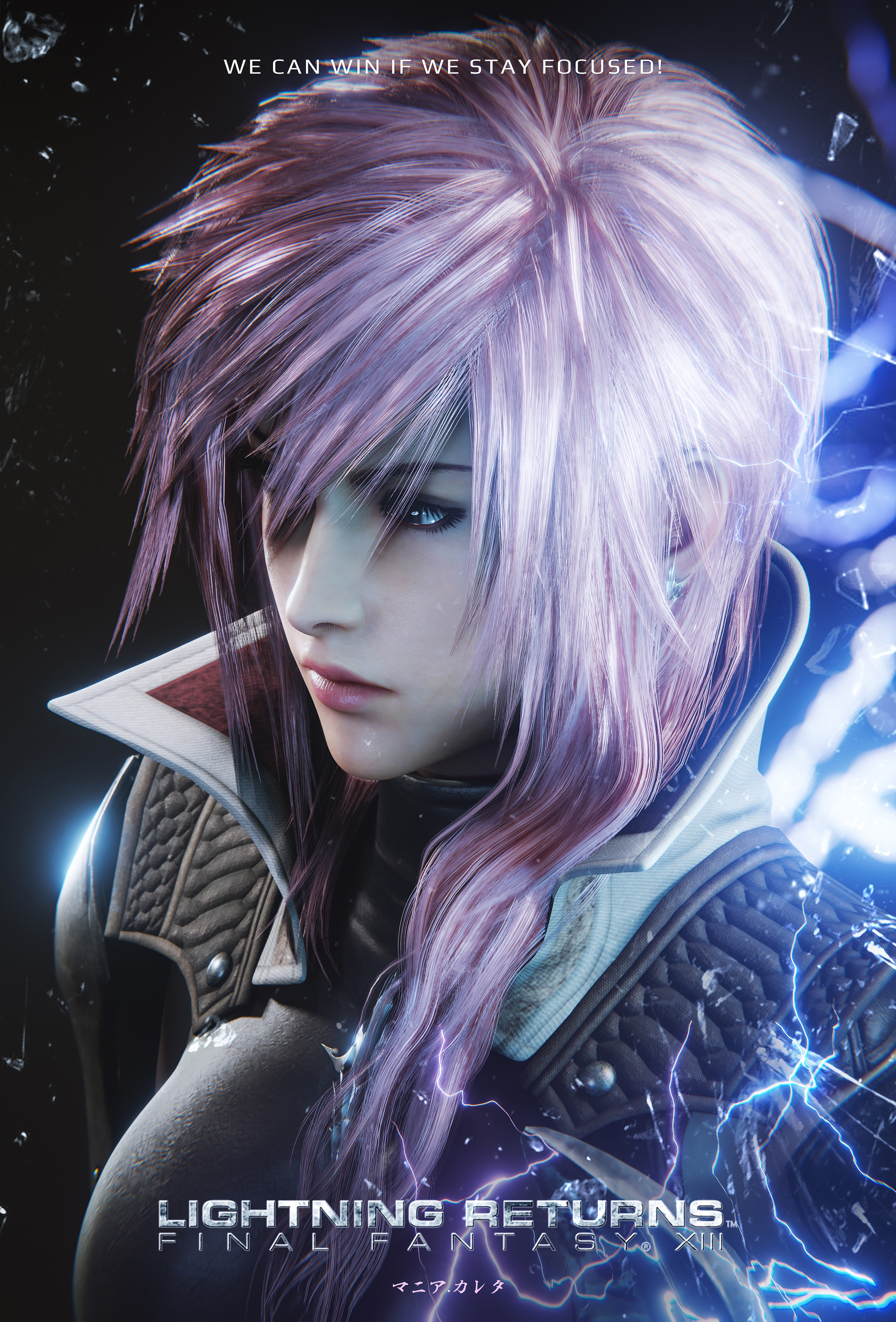 Lightning Final Fantasy XIII (EEVEE) - Finished Projects - Blender