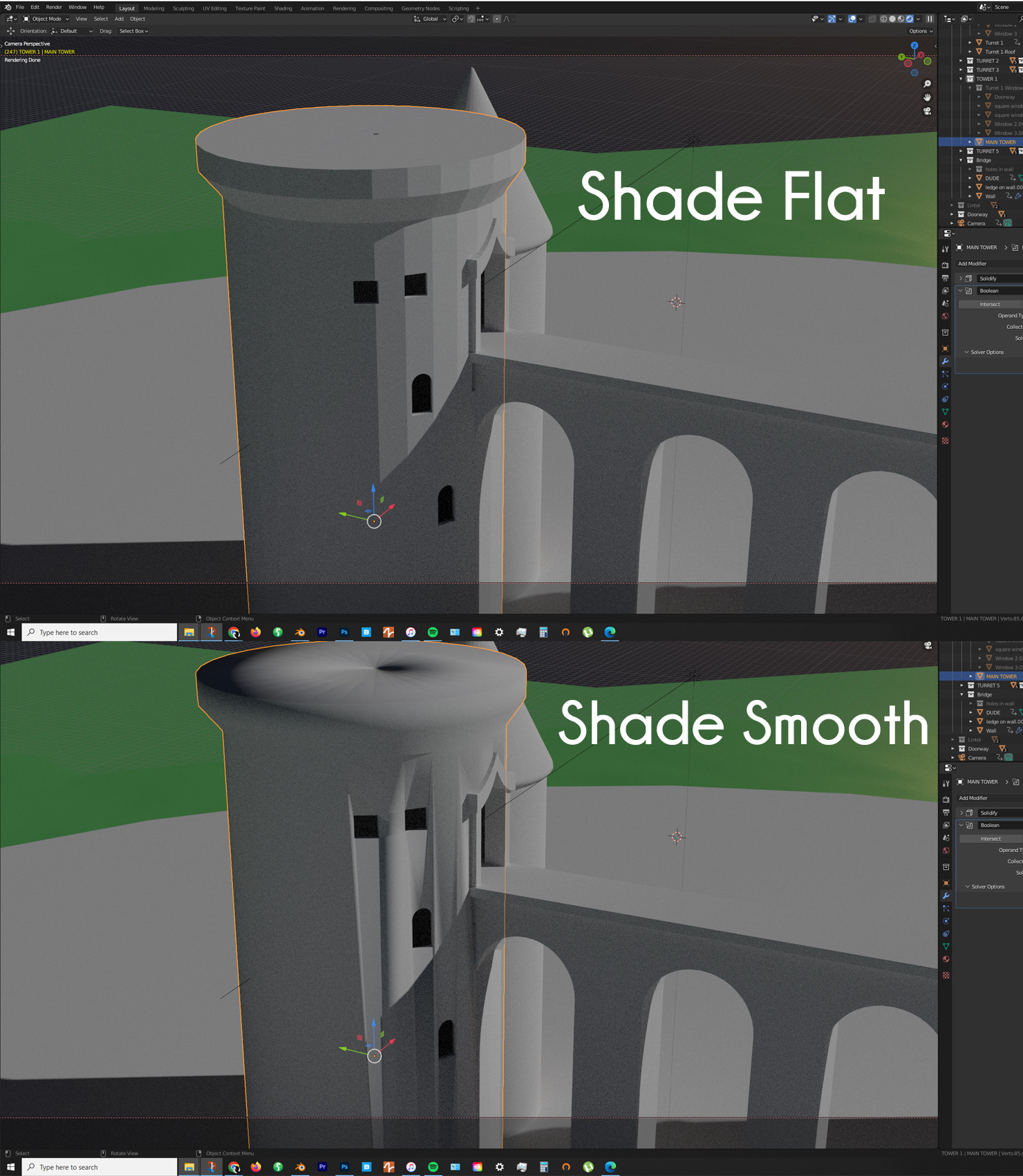 Blender: Smooth Shading – Simply Explained