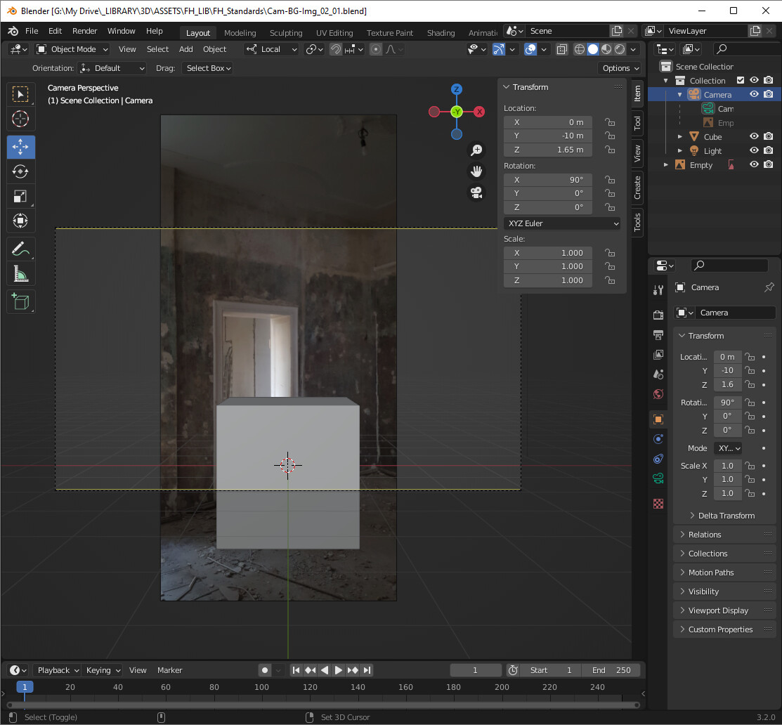 How to constrain an image to the viewport camera? - Basics & Interface ...