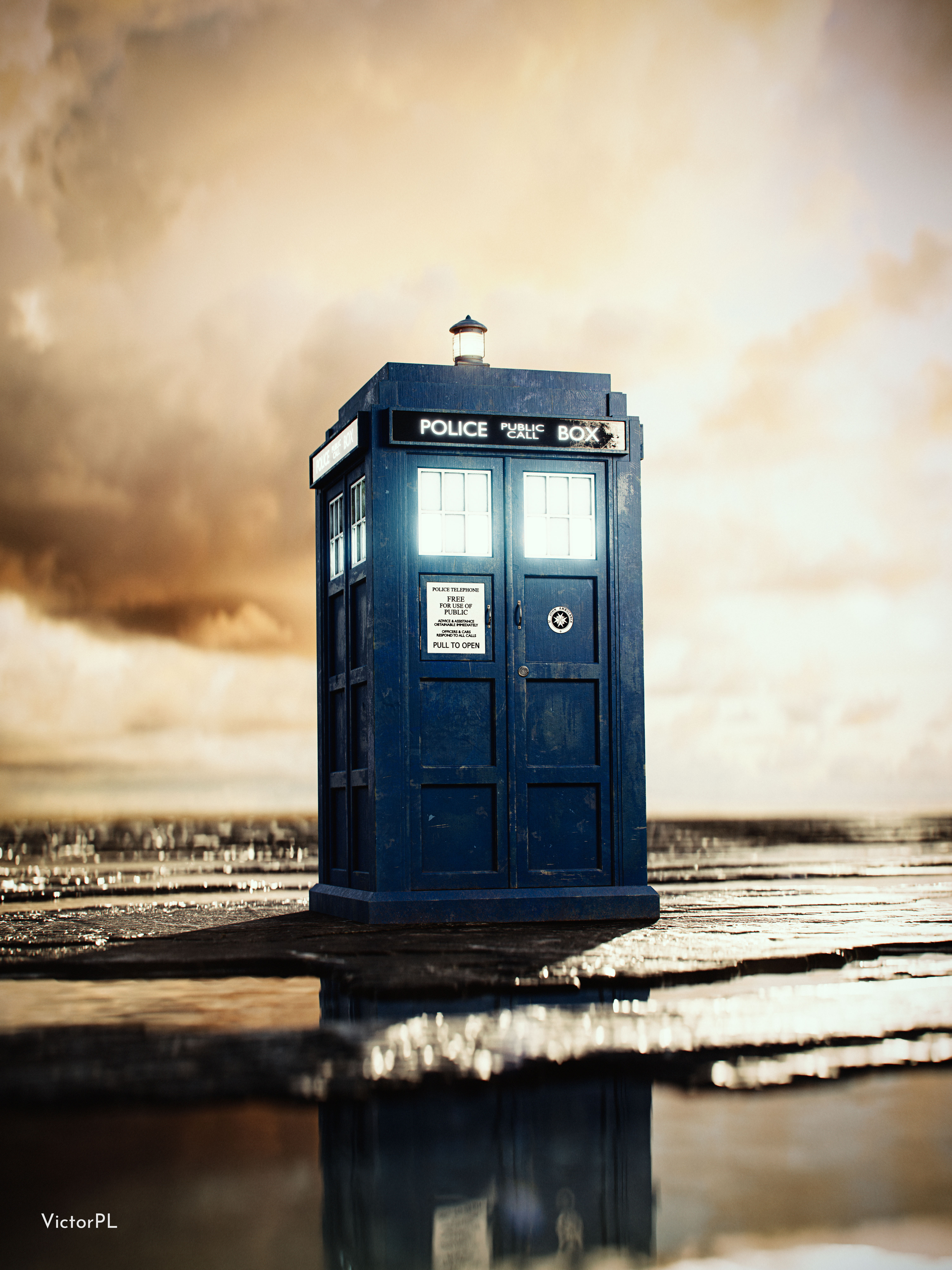 The TARDIS from Doctor Who - Finished Projects - Blender Artists Community