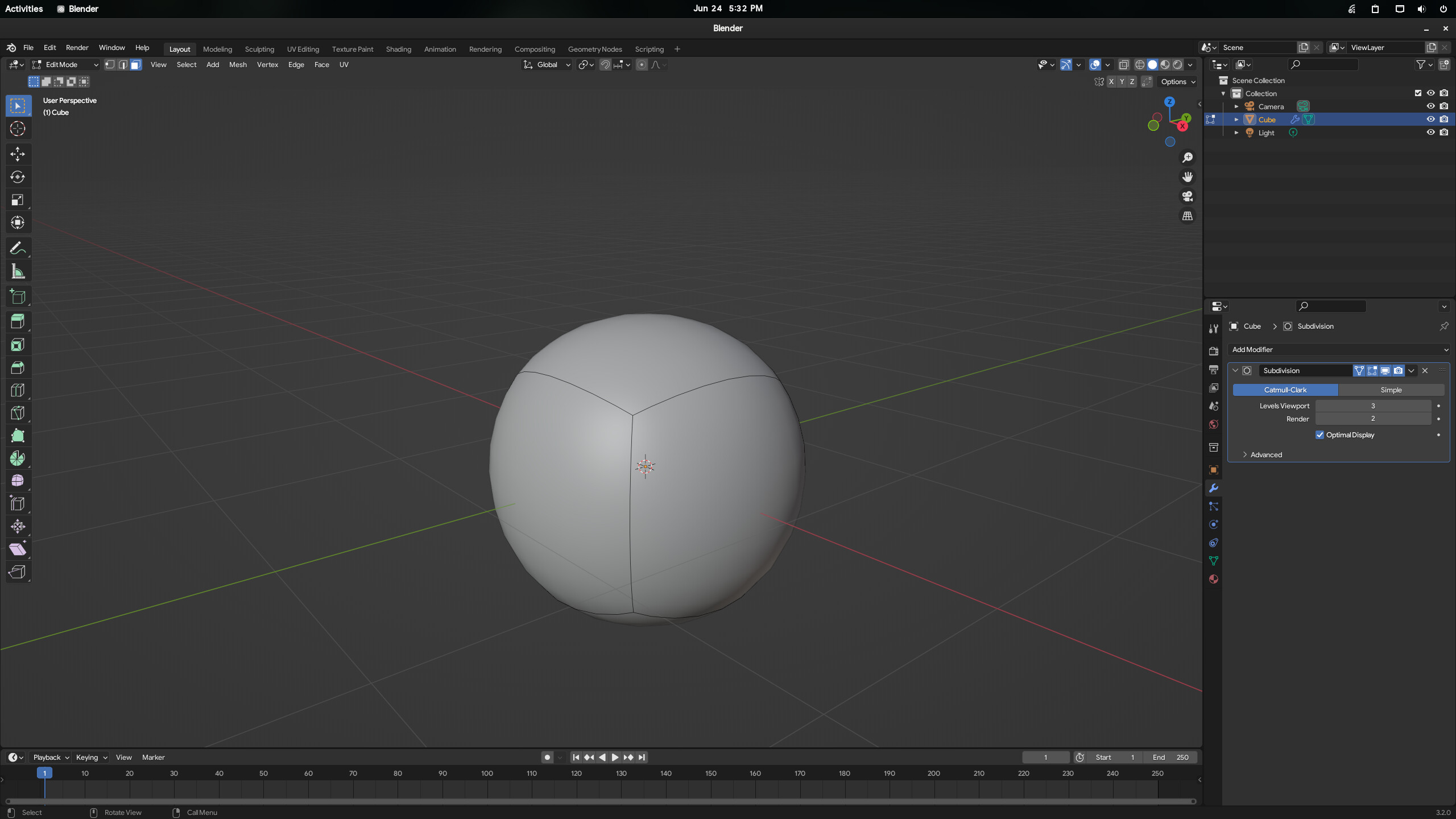 blender 2.8 shade smooth not working donut