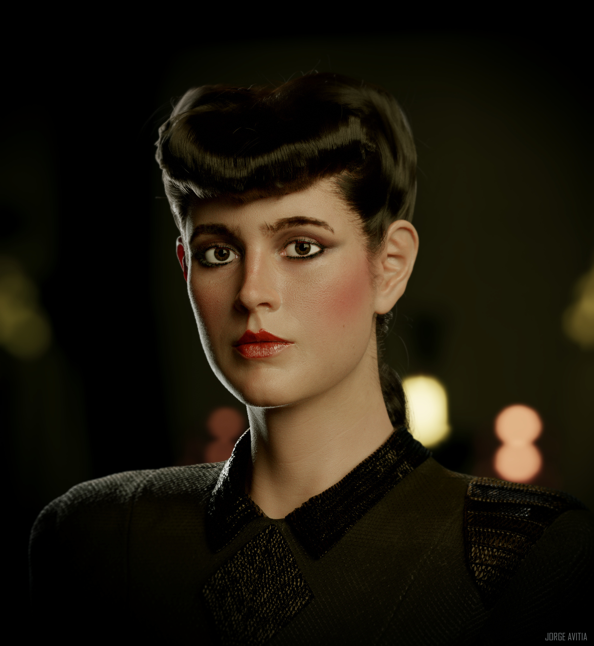 Rachael Blade Runner Finished Projects Blender Artists Community
