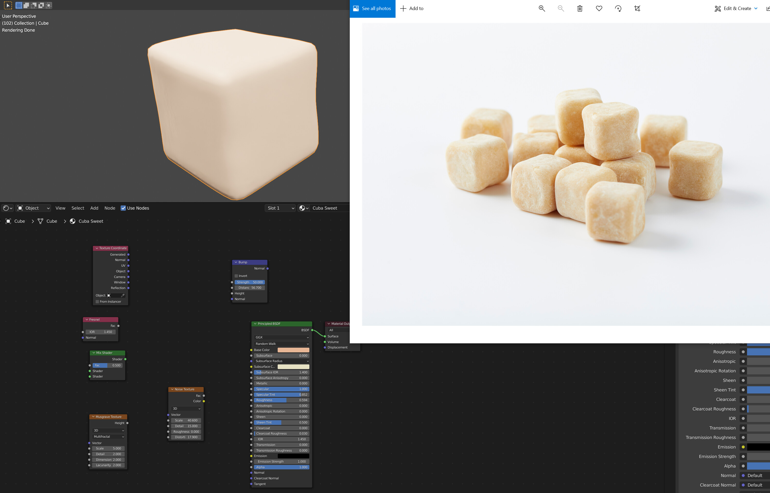 Grr...Need help making a chewing gum material like this - Materials and ...