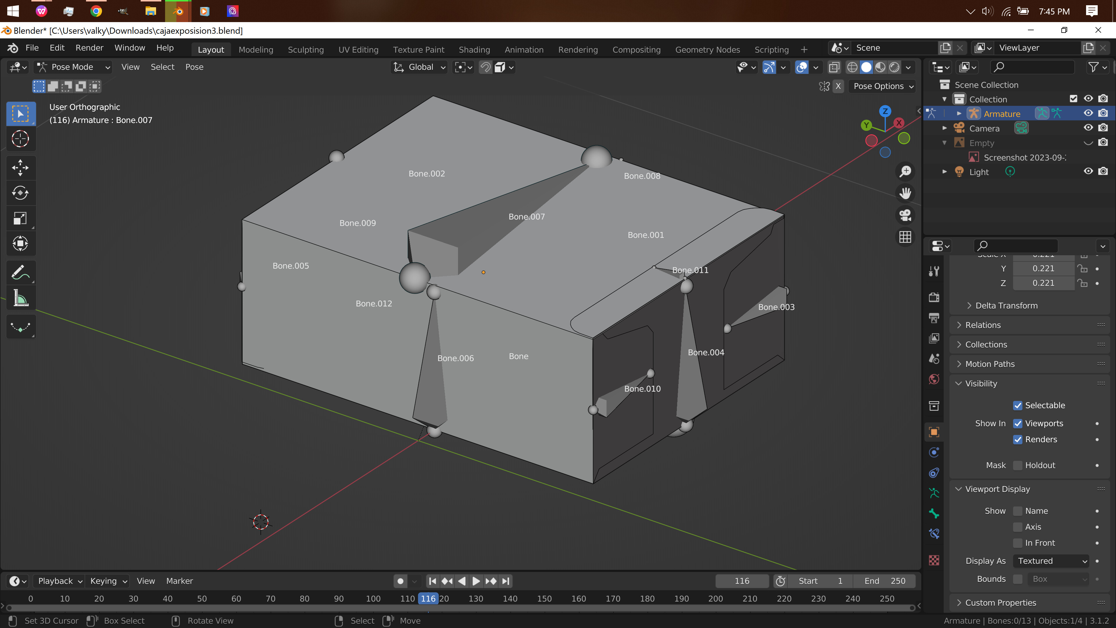 Problem with box armature - Animation and Rigging - Blender Artists ...
